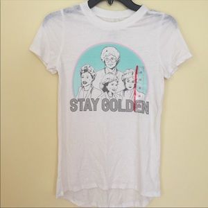 NEW- Golden Girls Graphic Tee “Stay Golden”, XS